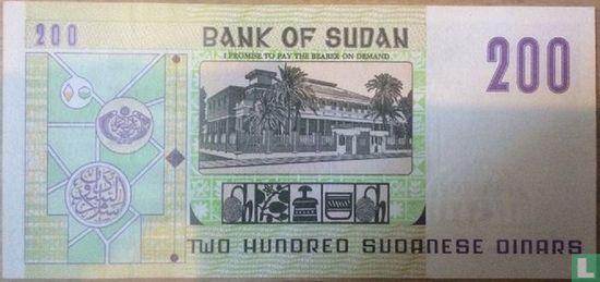 Soedan 200 Dinars 1998 - Afbeelding 2