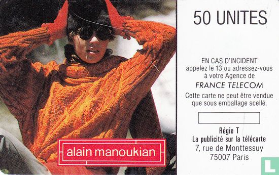 Alain Manoukian Bonne Année 1989  - Image 2
