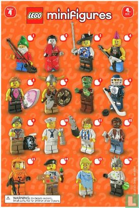 Lego 8804 Minifigure Series 4 - Image 3