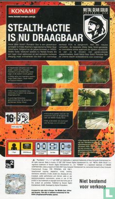 Metal Gear Solid: Portable Ops - Afbeelding 2