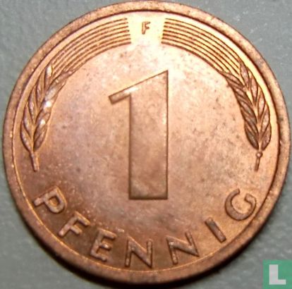 Allemagne 1 pfennig 1991 (F) - Image 2