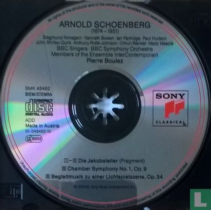 Schoenberg: Die Jakobsleiter / Chamber Symphony No.1 / Begleitmusik zu einer Lichtspielszene - Image 3