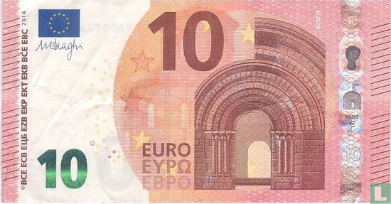 Eurozone 10 Euro V - A - Afbeelding 1