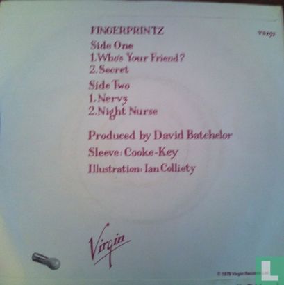 who''s your friend, blue vinyl - Afbeelding 2