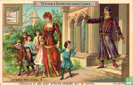 Mélusine et ses sept enfants chassés par le comte - Image 1