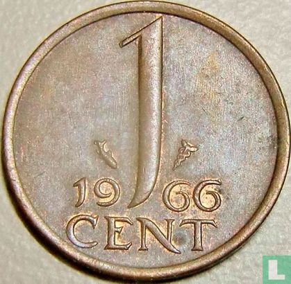 Netherlands 1 cent 1966 (type 2) - Image 1