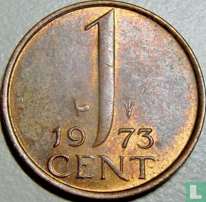 Netherlands 1 cent 1973 - Image 1
