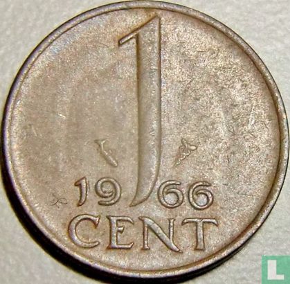 Nederland 1 cent 1966 (type 1) - Afbeelding 1