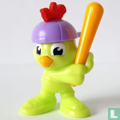 Chick with baseball bat - Image 1