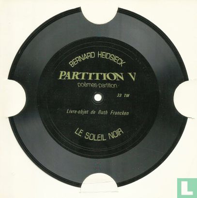 Partition V: Poèmes-partition - Afbeelding 1