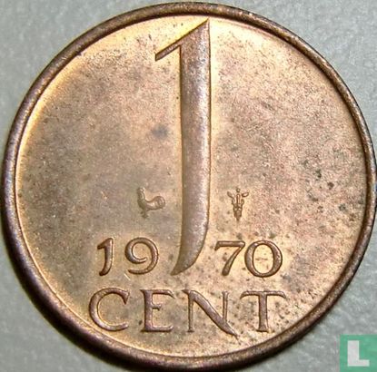 Netherlands 1 cent 1970 - Image 1