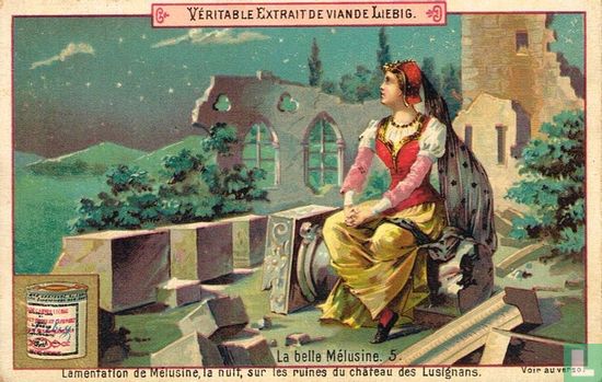 Lamentation de Mélusine, la nuit, sur les ruines du château des Lusignans - Image 1