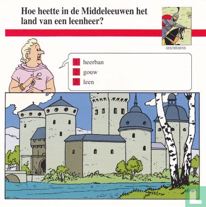 Geschiedenis: Hoe heette in de Middeleeuwen het land van een leenheer? - Afbeelding 1