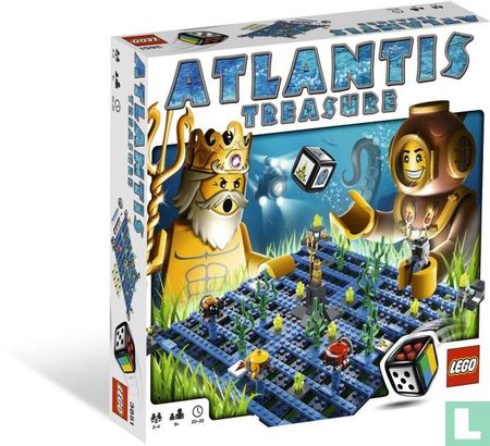 Lego 3851 Atlantis Treasure