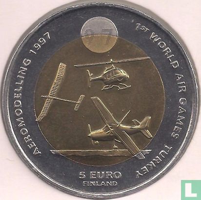Finland 5 Euro 1997 "Aeromodelling" - Image 1