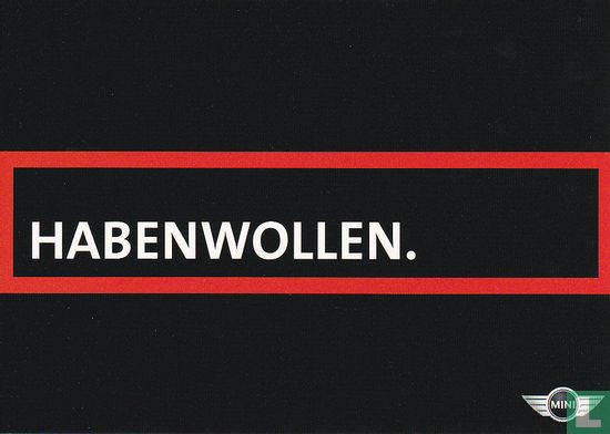 05107 - Mini, Dresden "Habenwollen"