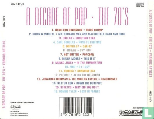 A Decade Of Pop The 70's CD 3 - Bild 2