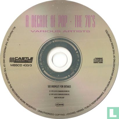 A Decade Of Pop The 70's CD 3 - Bild 3