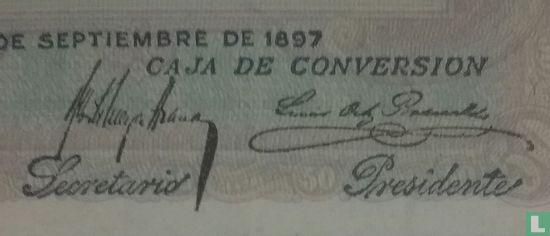 Argentinië 50 Centavos L1897 (1918) - Afbeelding 3