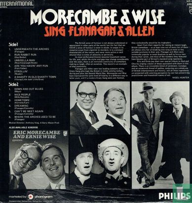 Morecambe & Wise Sing Flanagan & Allen - Afbeelding 2