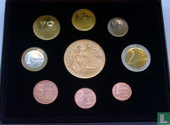 Zweden euro proefset 2003 - Afbeelding 1