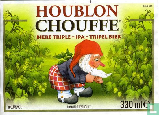 Houblon Chouffe IPA tripel - Afbeelding 1