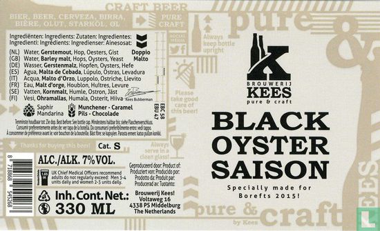 Black Oyster Saison