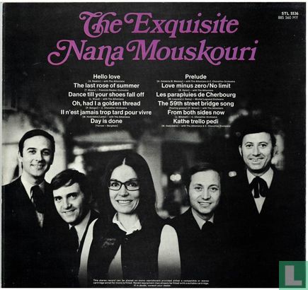 The Exquisite Nana Mouskouri - Afbeelding 2