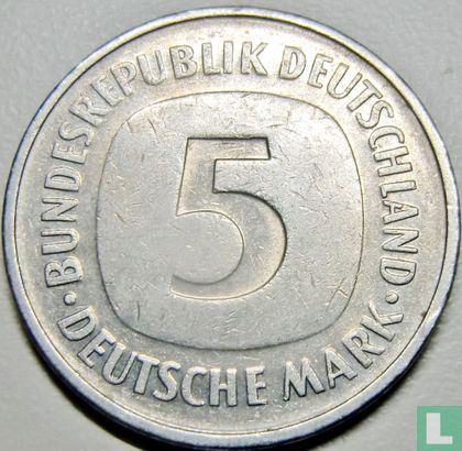 Deutschland 5 mark 1982 (G) - Bild 2