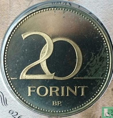 Hongarije 20 forint 1999 - Afbeelding 2