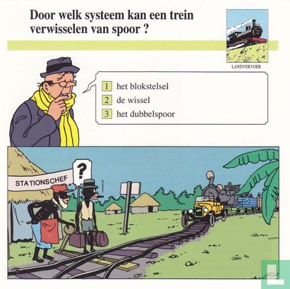 Landvervoer: Door welk systeem kan een trein verwisselen van spoor? - Image 1