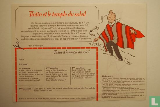 Tintin et le Temple du Soleil - Image 1