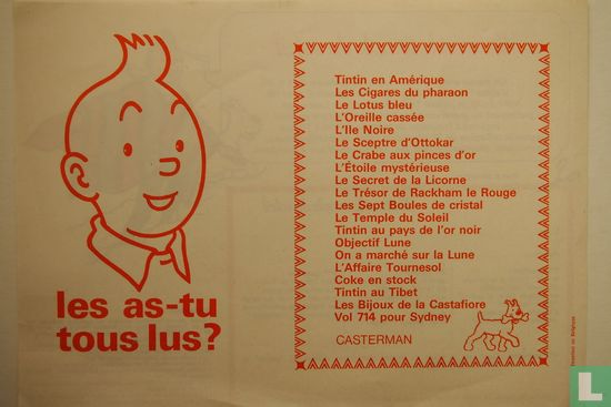 Tintin et le Temple du Soleil - Afbeelding 2