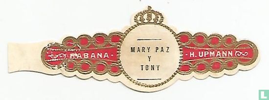 Mary Paz y Tony - Habana - H. Upmann - Image 1