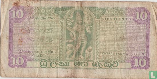 Ceylon 10 Rupien - Bild 2