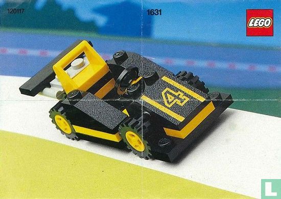 Lego 1631 Black Racer