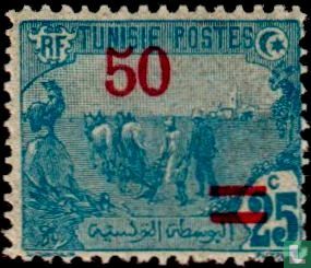 Farmers, with overprint