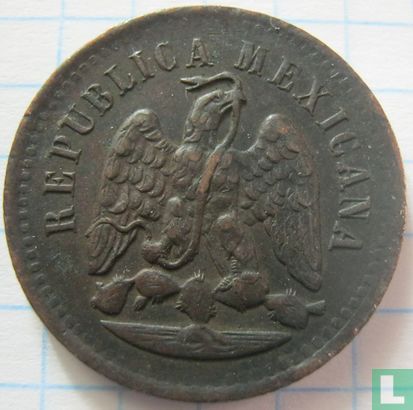 Mexique 1 centavo 1891 (Mo) - Image 2