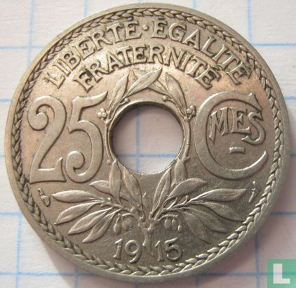 France 25 centimes 1915 - Image 1