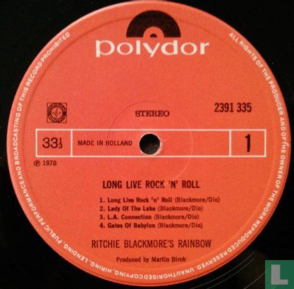 Long live Rock'n Roll - Afbeelding 3