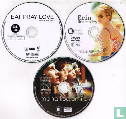 Triple Pack - Eat Pray Love/Erin Brockovich/Mona Lisa Smile - Image 3