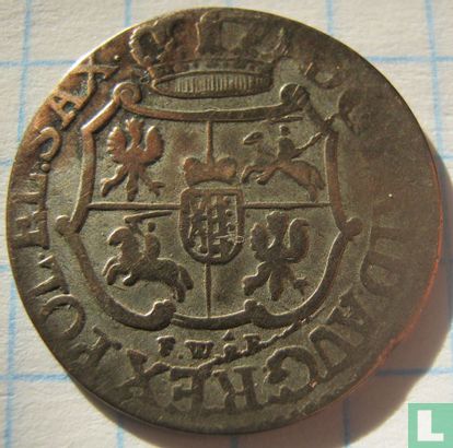 Saxe-Albertine 1/24 thaler 1763 (FWoF - type 1) - Image 2