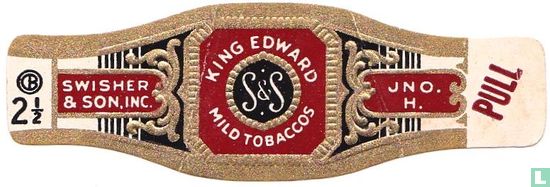 King S&S Edward Mild Tabaccos - Swisher & Son, Inc. - J N O. H. (Pull)   - Afbeelding 1