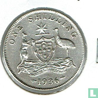 Australie 1 shilling 1936 - Image 1