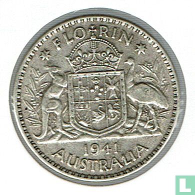 Australia 1 florin 1941 - Image 1