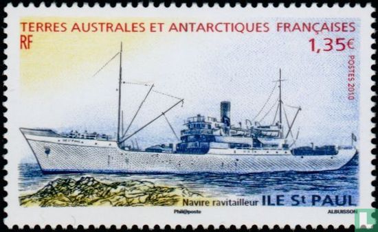 Versorgungsschiff "Île St Paul"