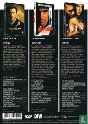 Antonio Banderas - The 3 DVD Collection - Afbeelding 2