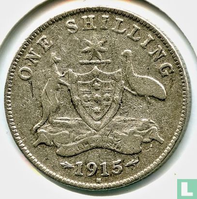 Australia 1 shilling 1915 - Image 1