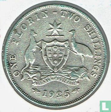 Australia 1 florin 1925 - Image 1