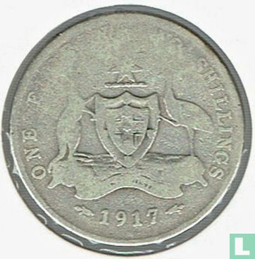 Australie 1 florin 1917 - Image 1